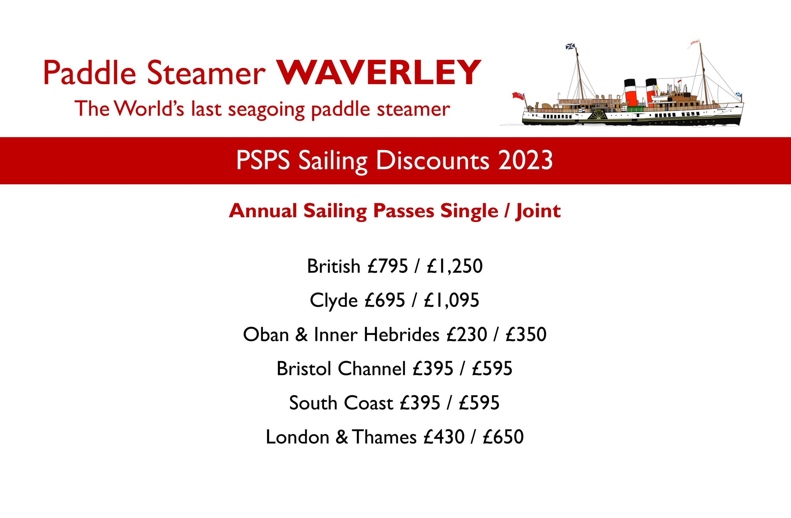 waverley excursions prices