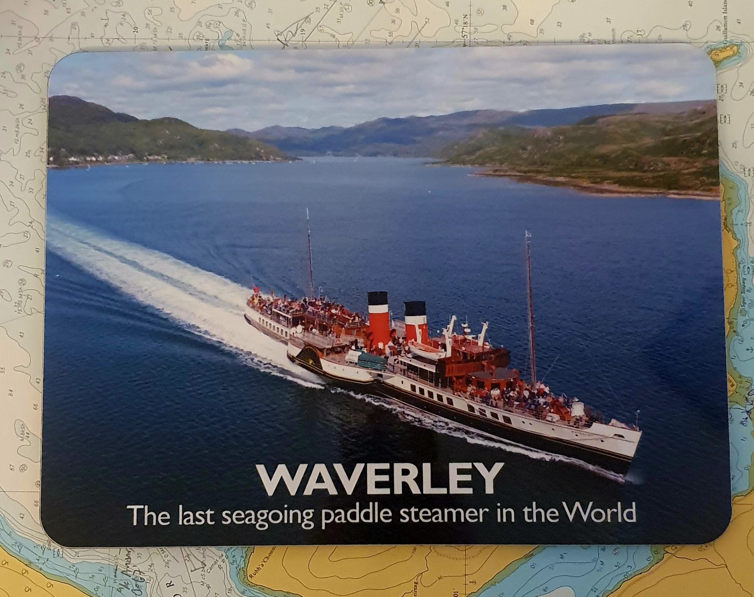 Waverley Placemat Kyles of Bute Waverley Excursions